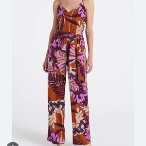 Sanctuary All Day Jumpsuit - South Palm Print